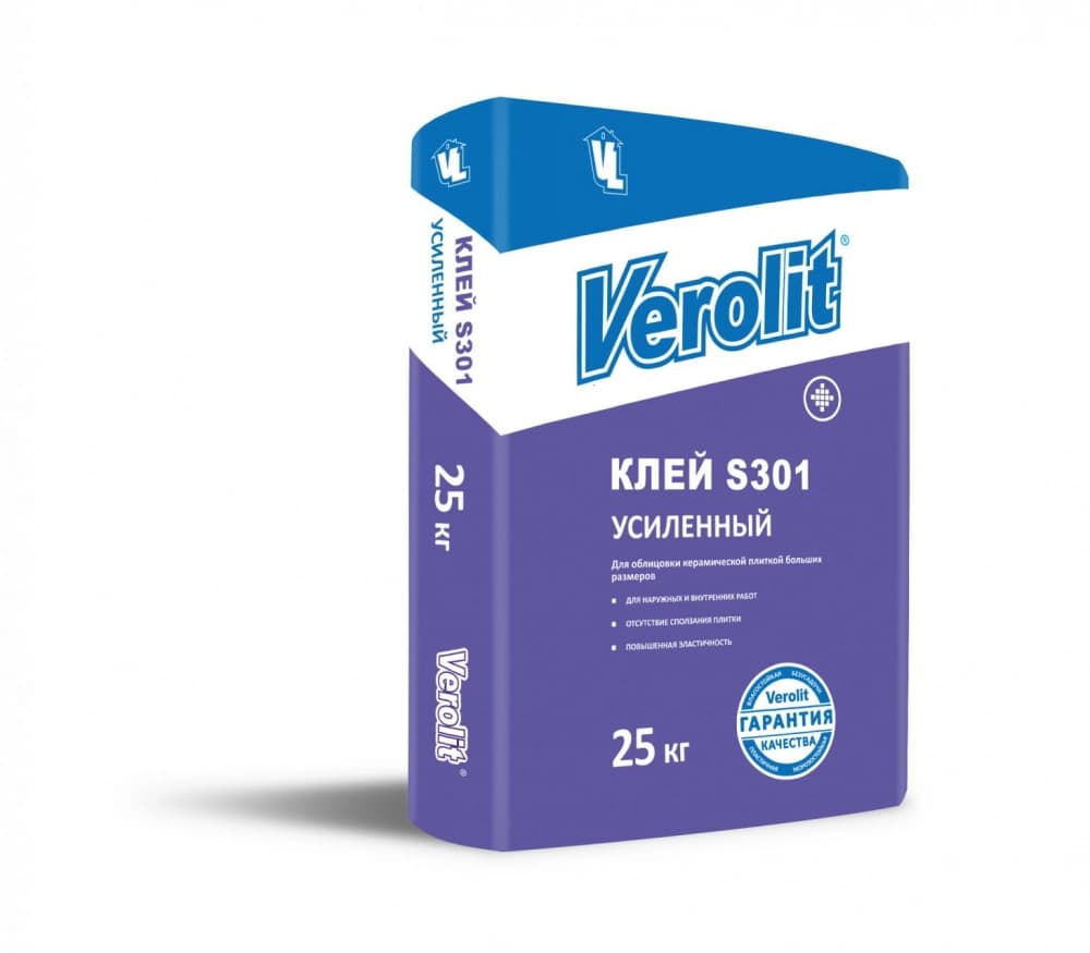 Клей для керамогранита усиленный 25 кг