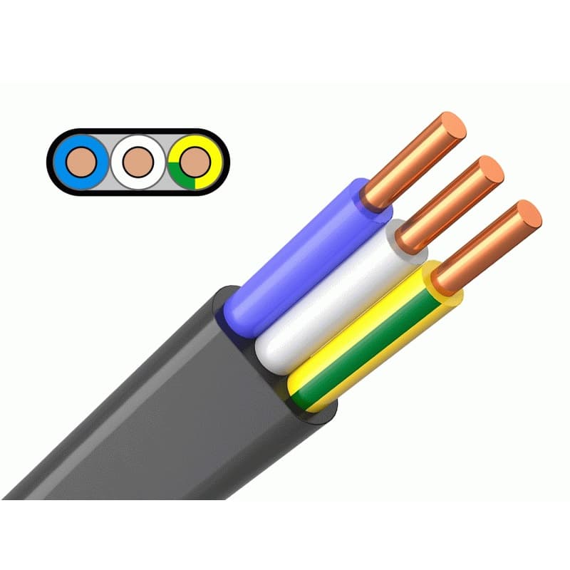 Кабель ВВГ 3x2.5