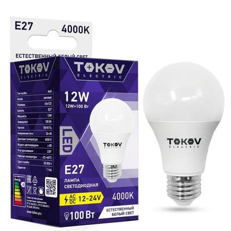 LED-лампа E27 12 Вт 4000K